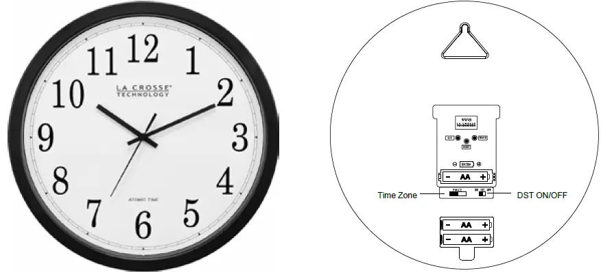 La-Crosse-wt-3143a-14-Atomic-wall-clock-fig-1