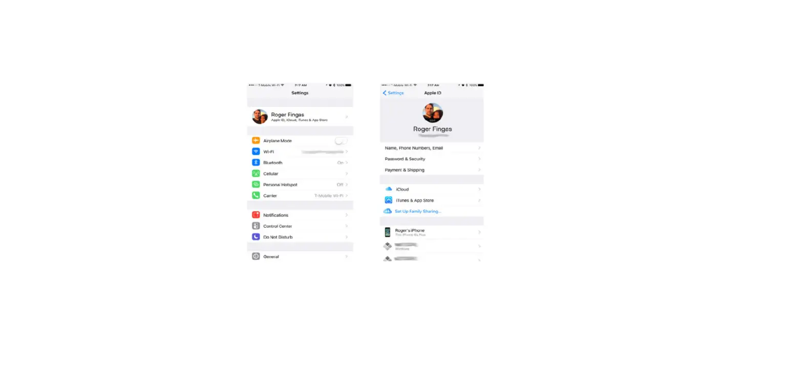 Manage Apple Id And Icloud Settings On Iphone Manage Apple Id And Icloud Settings On Iphone