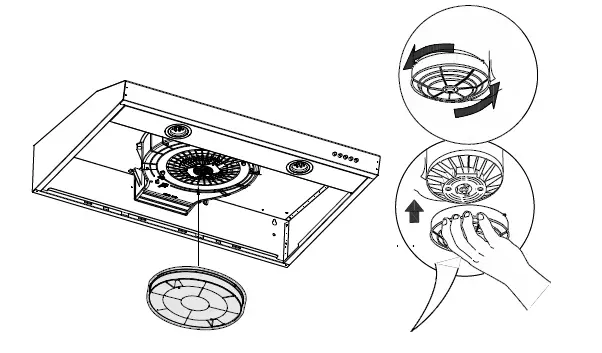 CIARRA CAS75905 30 Inch Under Cabinet Range Hood fig (20)