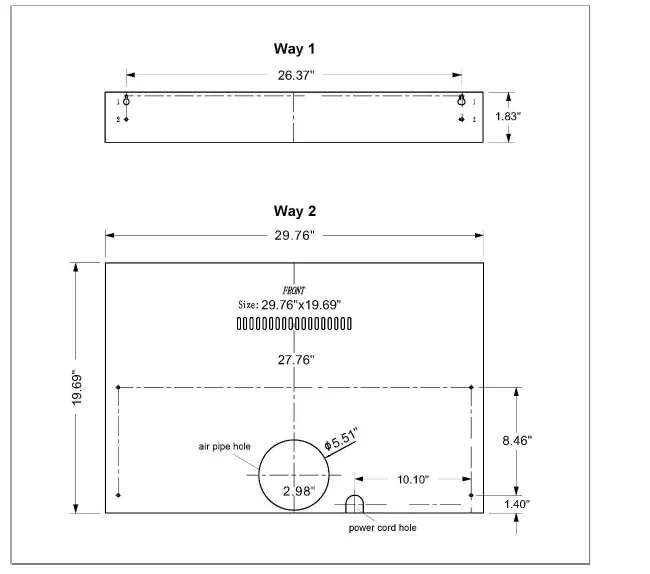 CIARRA CAS75905 30 Inch Under Cabinet Range Hood fig (9)