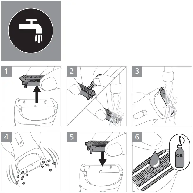 PHILIPS HP6341-00 SatinShave Essential Wet and Dry Electric Shaver-fig5