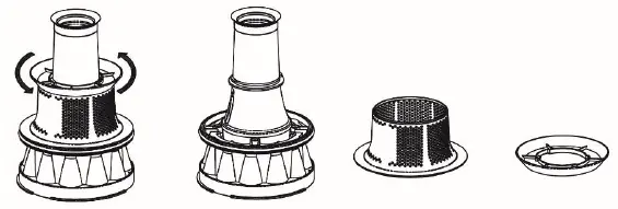 SAUBER V60 Multi Cyclone Vacuum Cleaner-6