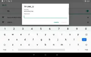 FIG 6 SETTING UP WIFI ON YOUR WALL MOUNTED TOUCH SCREEN