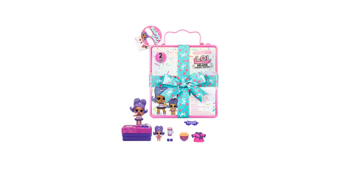 L O L Surprise 576419c3 Deluxe Present Surprise Series 2 Slumber Party Theme Instruction Manual