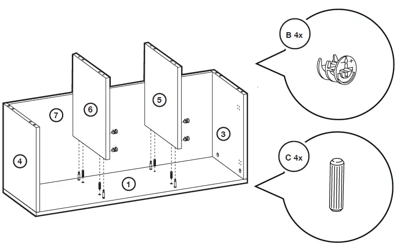 VonHaus-3000319-Three-Compartment-Lena-Rattan-Shoe-Storage-Unit-FIG-8
