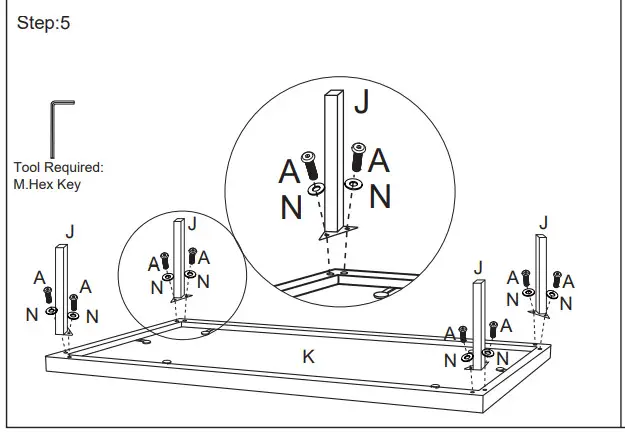 Furnitures 4 Piece Conversation - 4