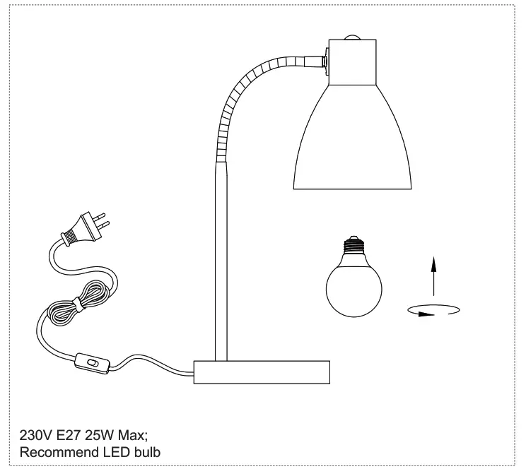 NOVA LIFE Gulliver Wall Reading Lamp Fig3