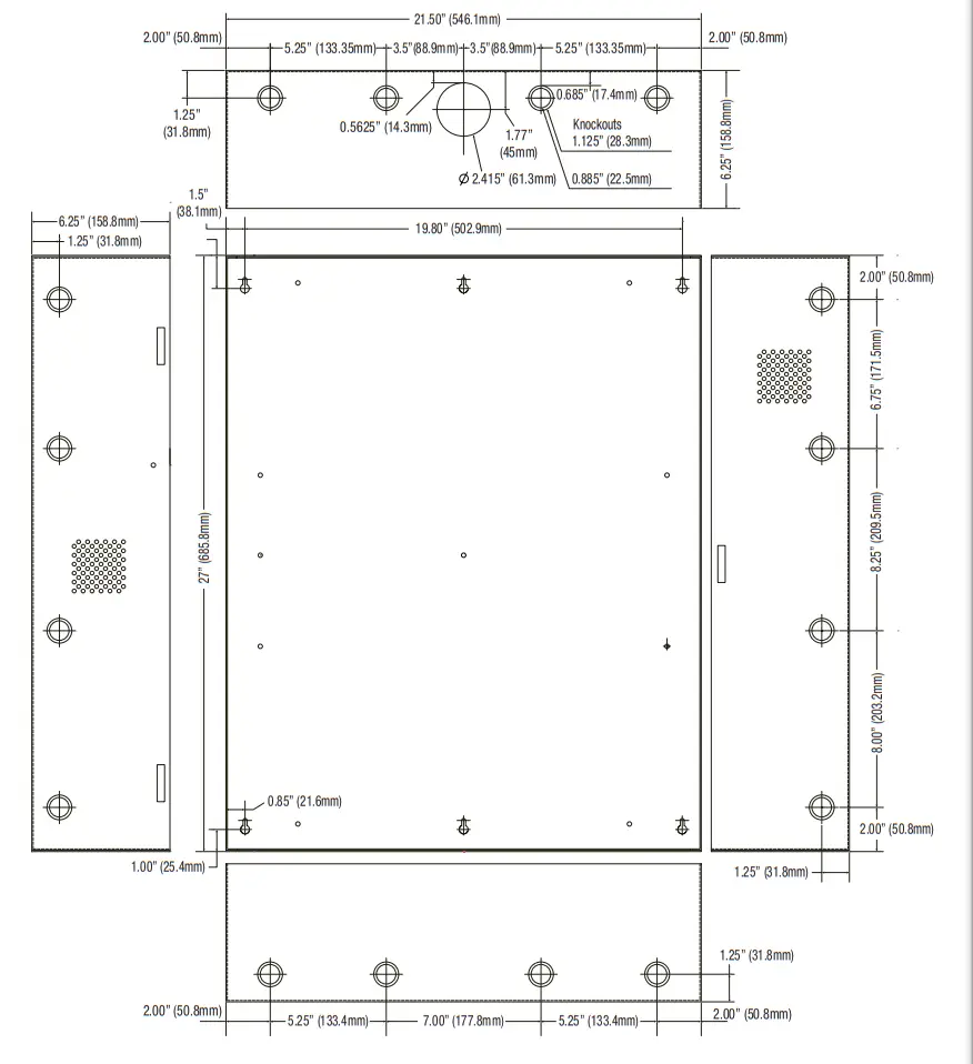 Altronix TROVE TZ2 Trove2Z2 Backplane -fig7