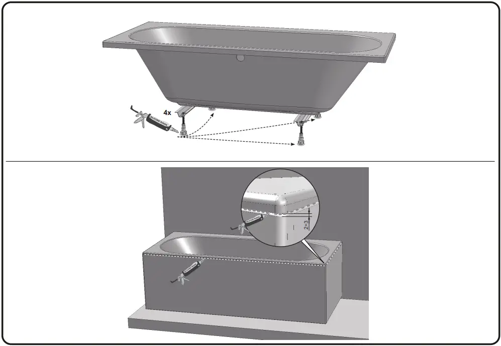 RAVAK X000001059 Panel for Bathtub - Fig 12