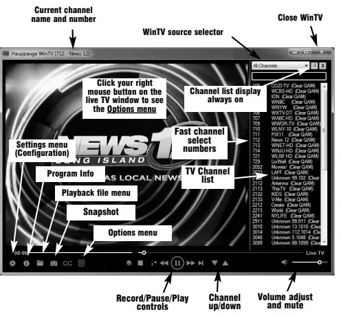 HAUPPAUGE PCG-35 Win TV-Dual HD Dual USB - Black - 9