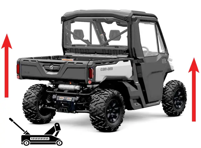 HL Cam Am Defender 1000 8 Inch Dual Idler Portable Kit - fig 34