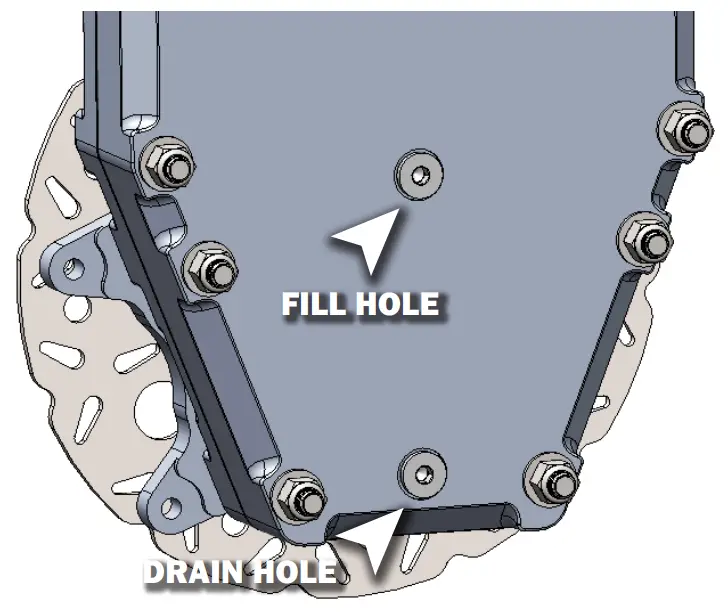 HL Cam Am Defender 1000 8 Inch Dual Idler Portable Kit - fig 65