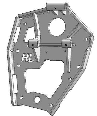 HL Cam Am Defender 1000 8 Inch Dual Idler Portable Kit - fig 76