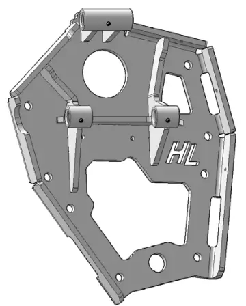HL Cam Am Defender 1000 8 Inch Dual Idler Portable Kit - fig 77