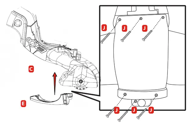 little tikes 658556C3 Chompin' Dino Trike, Toddler Tricycle - Bottom Plate