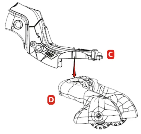 little tikes 658556C3 Chompin' Dino Trike, Toddler Tricycle - over the Back Wheels