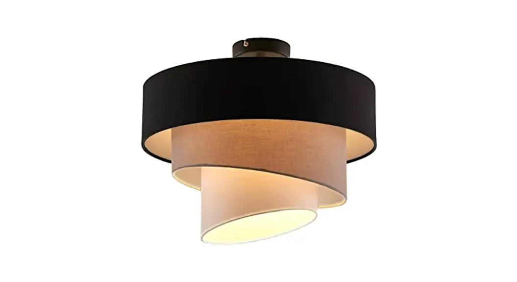 Lindby Fabric 3 Lights Ceiling Lamp Instruction Manual Lindby Fabric 3 Lights Ceiling Lamp Instruction Manual