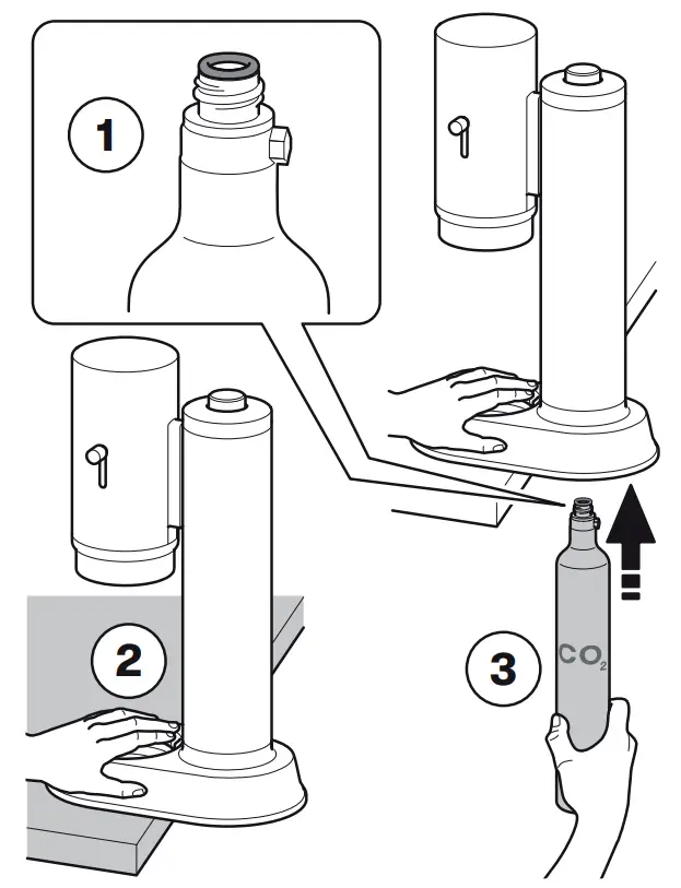 aarke Carbonator Pro Unique Sparkling Water Maker fig 16