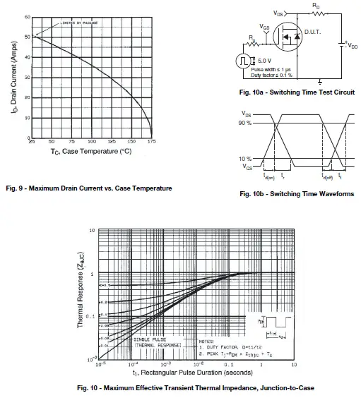 VISHAY IRLZ44 Power Mosfet-6