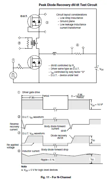 VISHAY IRLZ44 Power Mosfet-8