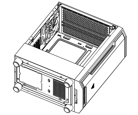 GAMDIAS ATHENA M6 Mid Tower Case - Figure 3