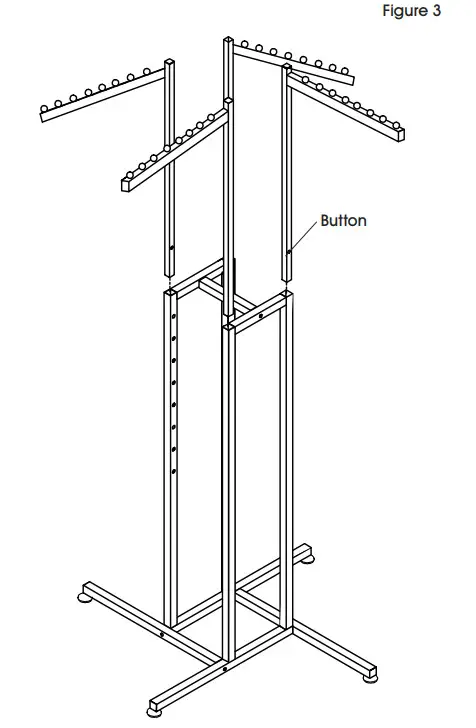 ULINE H-3787 4 Way Slanted Arm - fig 3