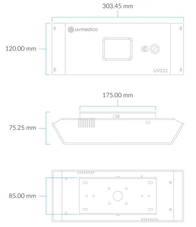 uv medico UV222 Filtered Far UV C - fig 1