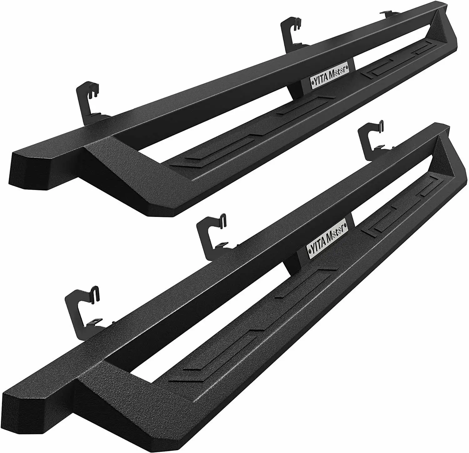 YITAMotor-CEETSS-1004-Running-Boards-Compatible-with-2007-2018-Chevy-Silverado-GMC-Sierra-Product-Image