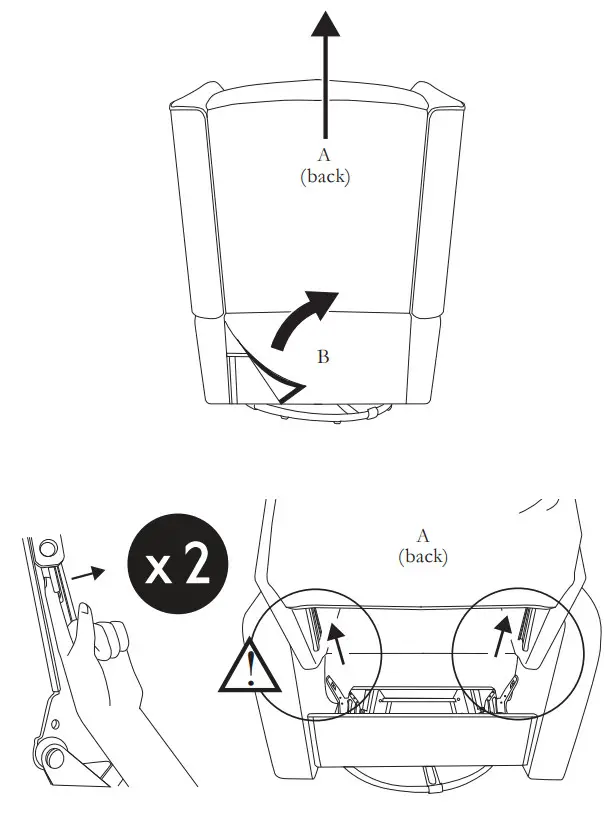 franklin ben Austen Recliner Swivel Glider - Figure 13