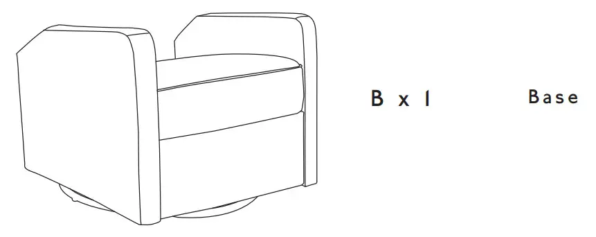 franklin ben Austen Recliner Swivel Glider - Figure 2