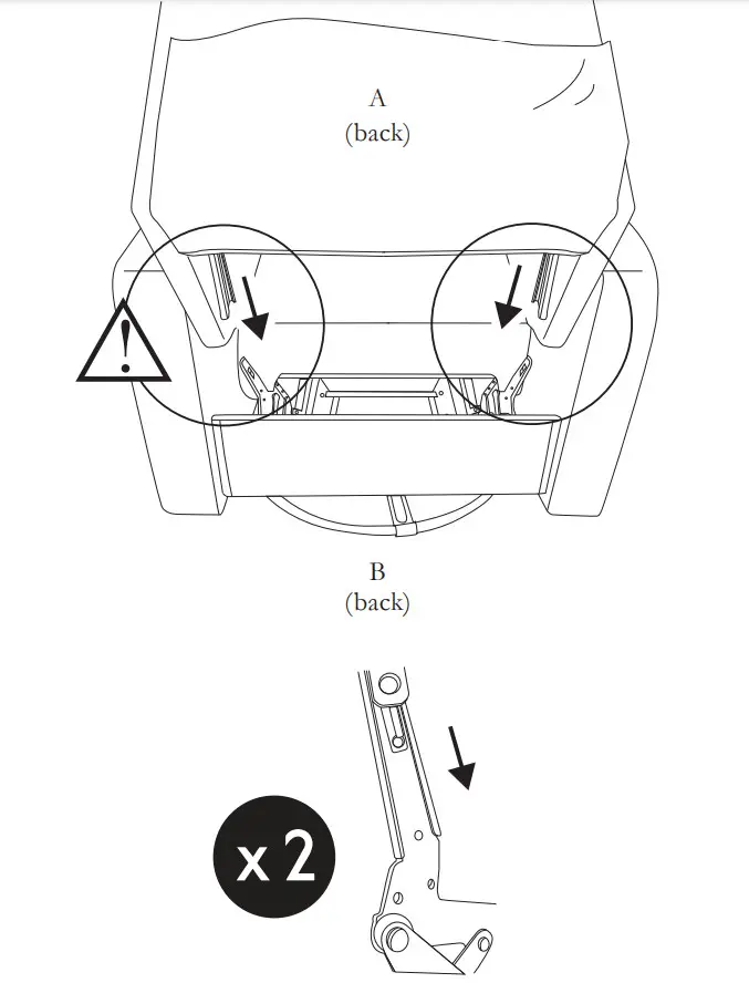 franklin ben Austen Recliner Swivel Glider - Figure 6