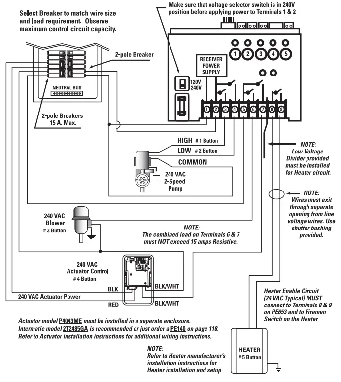 INTERMATIC PE30000RC Series 80 Amp Variable Speed and Two-Speed Control Systems fig 6