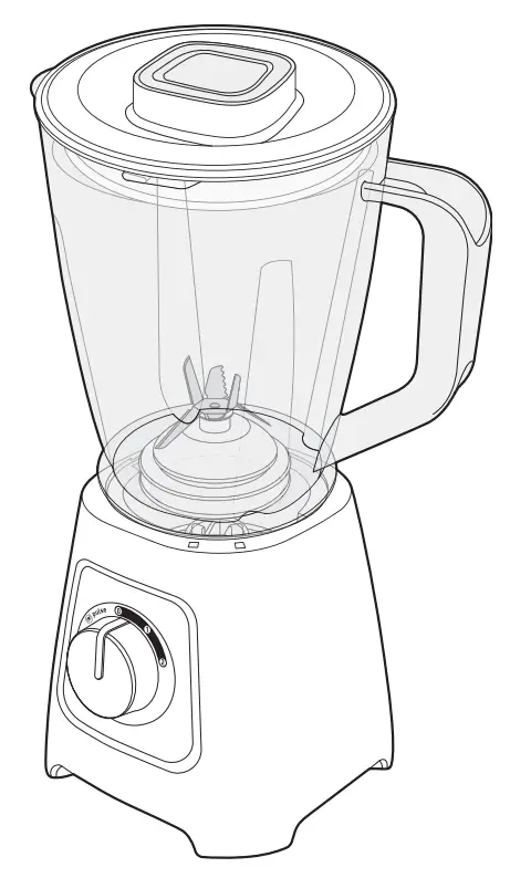 moulinex LM420110 Blendforce 2 600W Stationary Blender