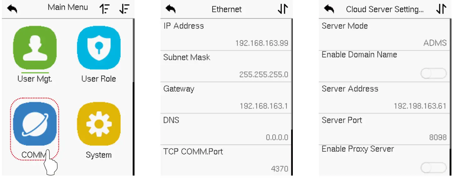 ZKTeco SpeedFace-V3L Multibiometric Terminal - 16