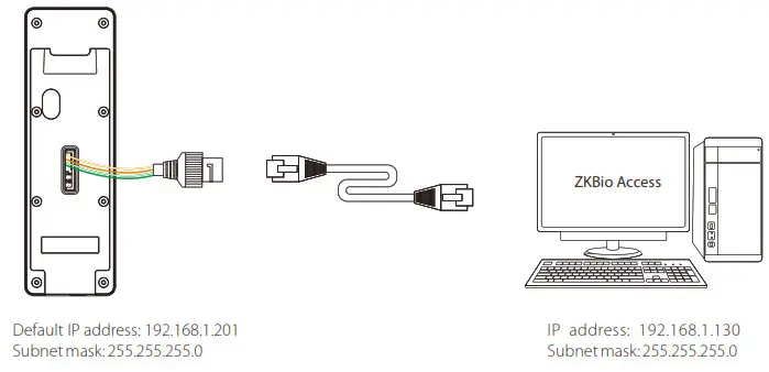 ZKTeco SpeedFace-V3L Multibiometric Terminal - 7