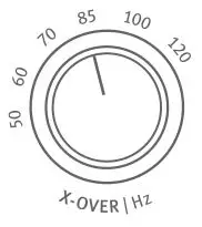 spl Professional Fidelity Crossover Active Analog 2-Way Crossover - X-OVER & Hz