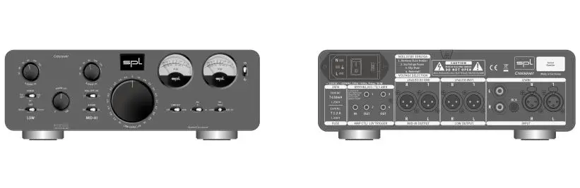 Spl Professional Fidelity Crossover Active Analog 2-way Crossover User Manual