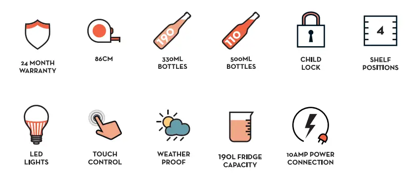 ARTUSI-AOF2B-Double-Door-Sheltered-Outdoor-Refrigerator -fig-1