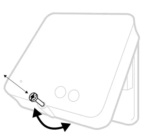 Honeywell Home T6R Smart Thermostat Mount - e Receiver Box