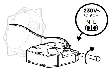 Honeywell Home T6R Smart Thermostat Mount - power supply