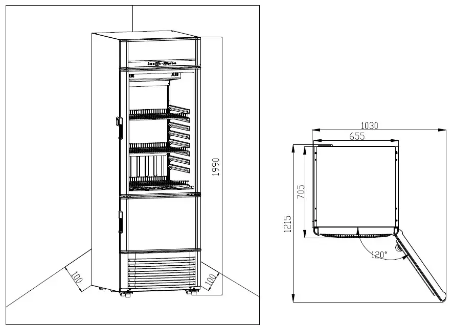 PREMIUM LEVELLA PRFIM1256DXPRFIM1257DX Ice Maker Freezer Refrigerator - Installation Instructions 1