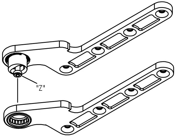 allgood FI9231 Hardware Commander Floor Spring Mechanism - Figure 6