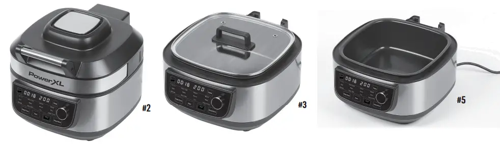 PowerXL M25658 Multicooker 12 in 1 Multi Kitchen - 2