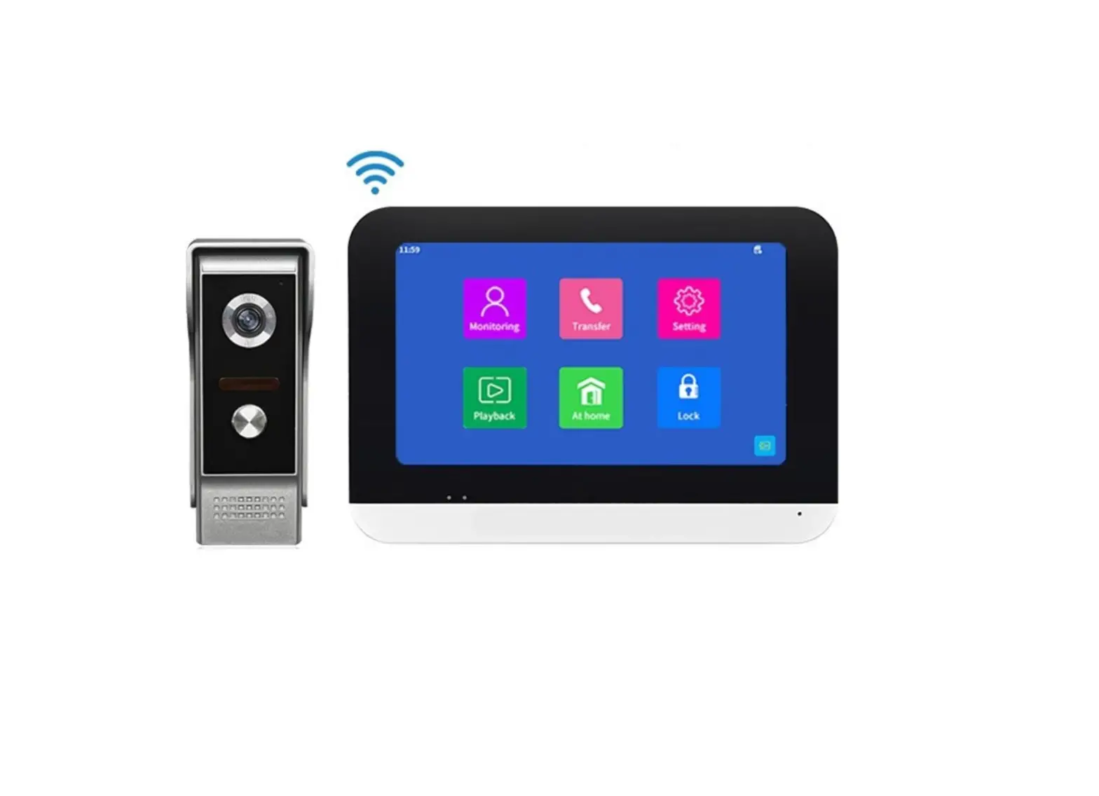 Tuya Ahd Video Intercom System Indoor Monitor Instruction Manual Tuya Ahd Video Intercom System Indoor Monitor Instruction Manual