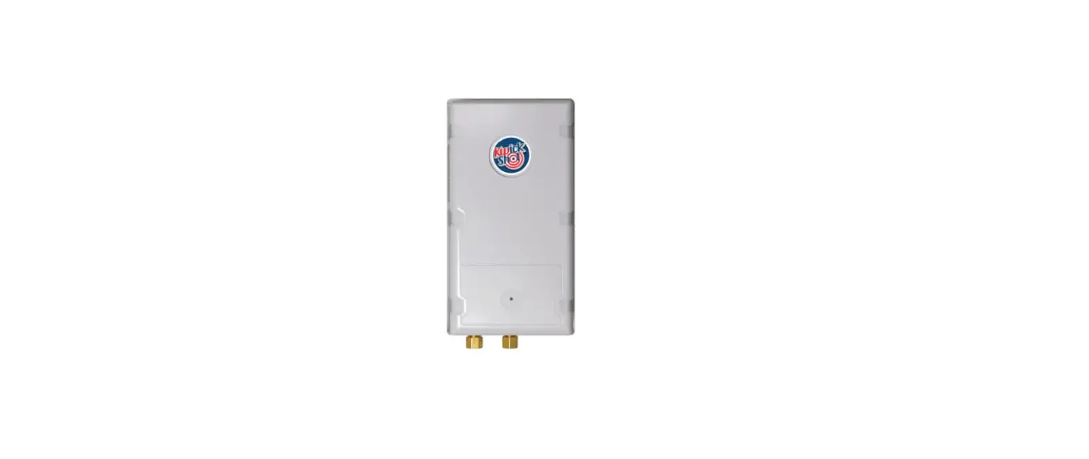 Bradford White 54367 Kwickshot Tankless Electric Water Heaters Installation Guide