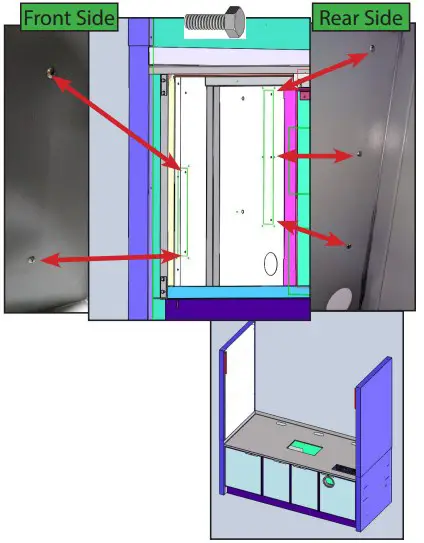 Front Side Rear Side