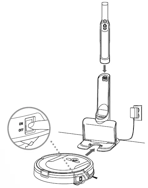 CHARGE WITH THE DOCK