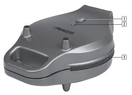 PRINCESS-01-132465-01-001-Bubble-Waffle-Iron-FIG1