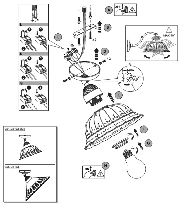 IL-FANALE-065.23.OC-Ceiling-Light-fig-2