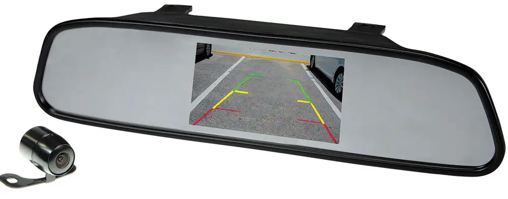 SCA 385508 4.3 Inch Mirror Mounted Reversing Camera System